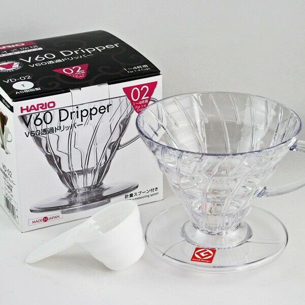 V60 Hario 02 Acrilico transparente