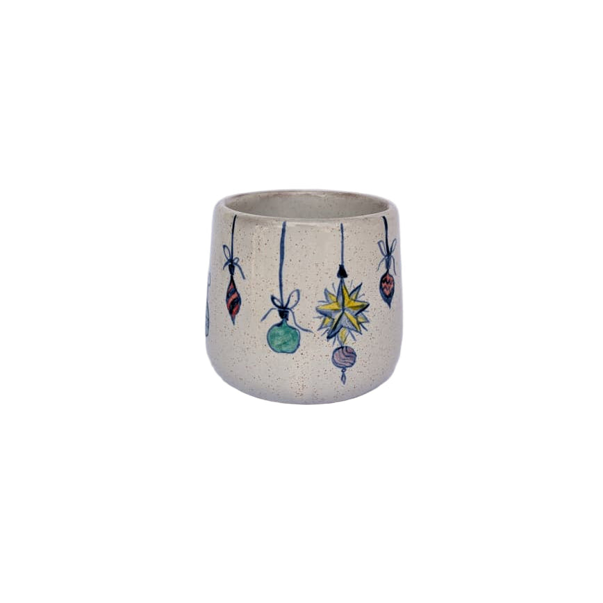 Taza artesanal pequeña diseño 80 ml
